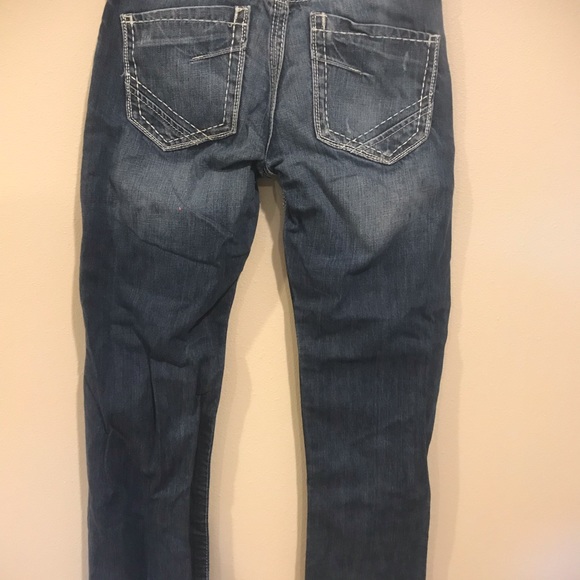 BKE Tyler Straight Jeans Mens 28x30 Blue Denim - Picture 2 of 3